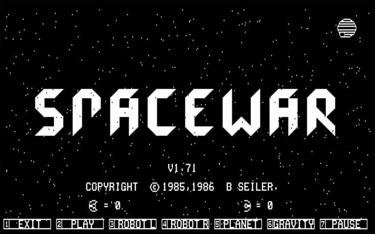 Spacewar là tựa game tiên phong cho dòng game indie vào những năm 1980