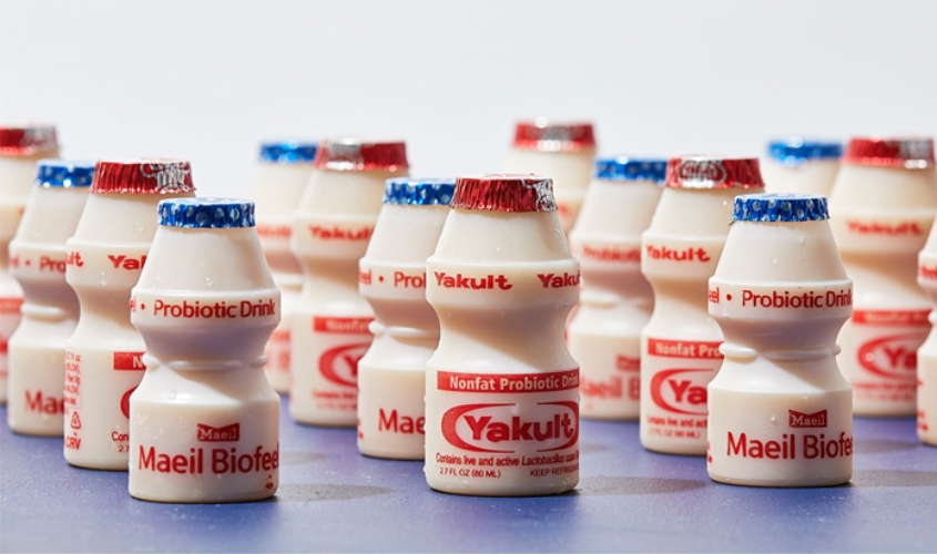 Sữa chua uống Yakult có 2 loại có đường và ít đường