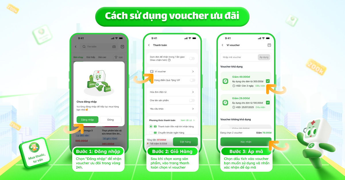 TẢI APP AN KHANG - NHẬN NGAY ƯU Đ&Atilde;I: Voucher đến 200.000đ v&agrave; Freeship mọi đơn h&agrave;ng!