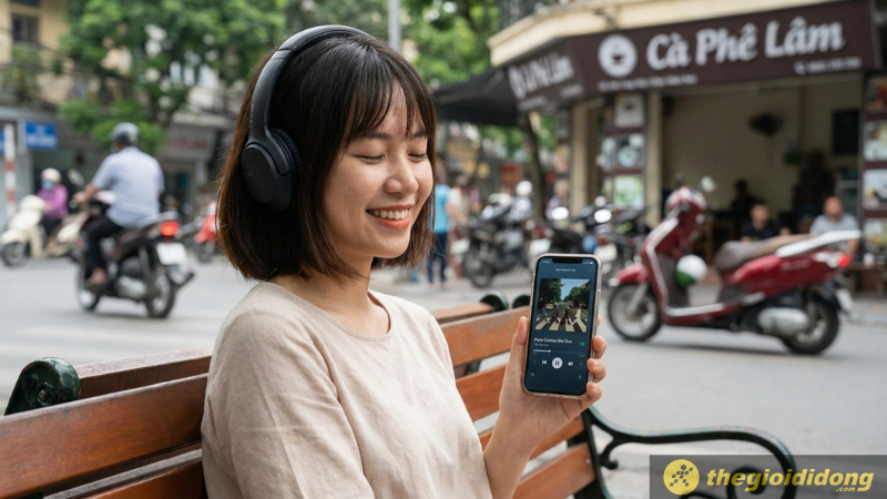 Ngoài dịch thuật tai nghe phiên dịch AI còn là công cụ nghe nhạc tuyệt vời Ngoài dịch thuật tai nghe phiên dịch AI còn là công cụ nghe nhạc tuyệt vời