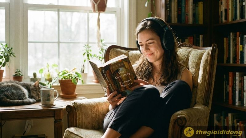 Lợi ích lớn nhất của tai nghe là tạo ra không gian riêng tư, giúp người dùng tập trung cao độ vào công việc hoặc việc học