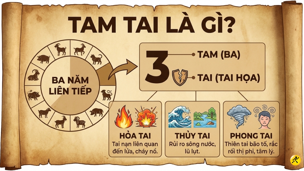  Tam tai l&agrave; hạn k&eacute;o d&agrave;i 3 năm li&ecirc;n tiếp
