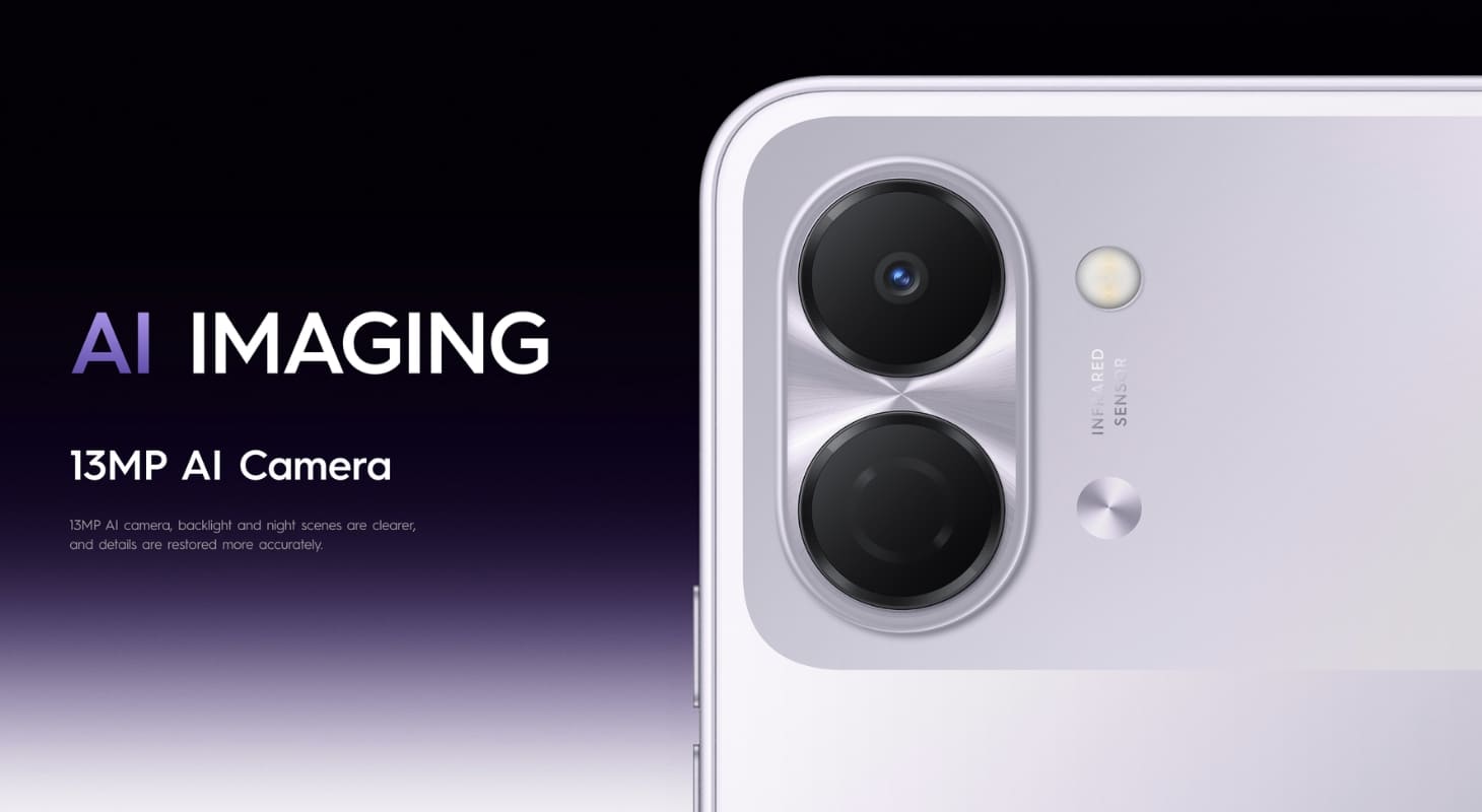 TECNO Spark Go 3 được trang bị cụm camera 13MP hiện đại TECNO Spark Go 3 được trang bị cụm camera 13MP hiện đại