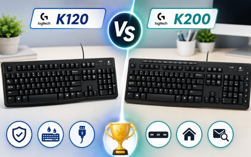Bàn phím Logitech K120 và K200: Loại nào tốt hơn? Bàn phím Logitech K120 và K200: Loại nào tốt hơn?