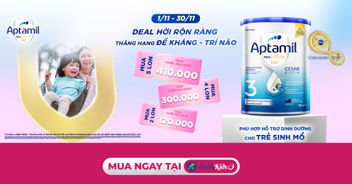 Săn ngay deal hời sữa Aptamil NewZealand 3