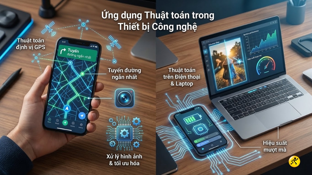 Thuật to&aacute;n trong c&aacute;c thi&ecirc;́t bị c&ocirc;ng ngh&ecirc;̣