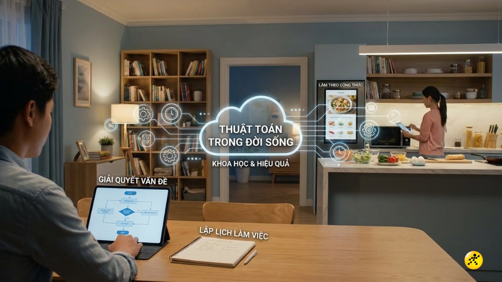 Thuật to&aacute;n trong đời s&ocirc;́ng h&agrave;ng ng&agrave;y