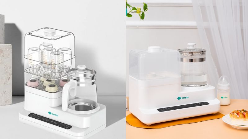 Phân khúc máy hâm sữa của Kamidi sở hữu nhiều công nghệ hiện đại
