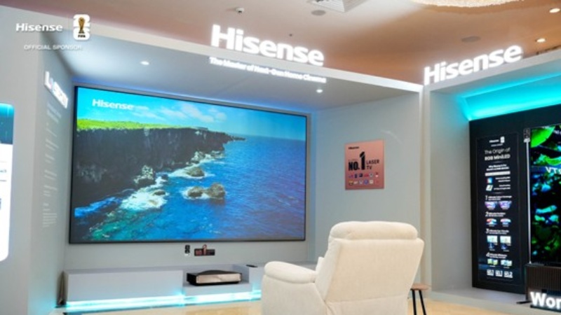 Sự kiện ra mắt loạt sản phẩm công nghệ hiển thị mới của Hisense