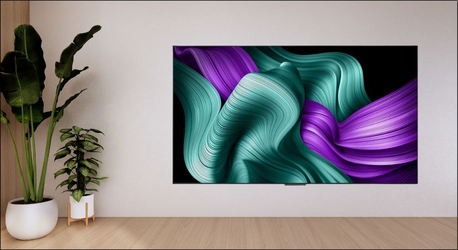 Smart Tivi OLED evo LG AI 4K 83 inch OLED83M5PSA sử dụng bộ thu phát  Zero Connect Box giúp truyền tín hiệu không dây đến tivi, loại bỏ dây nối phức tạp và lắp đặt gọn gàng