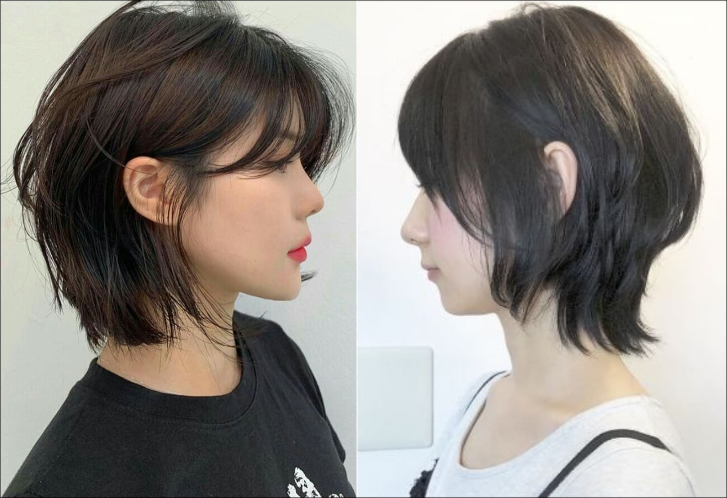 Tóc mullet nữ Bob gọn gàng, quý phái