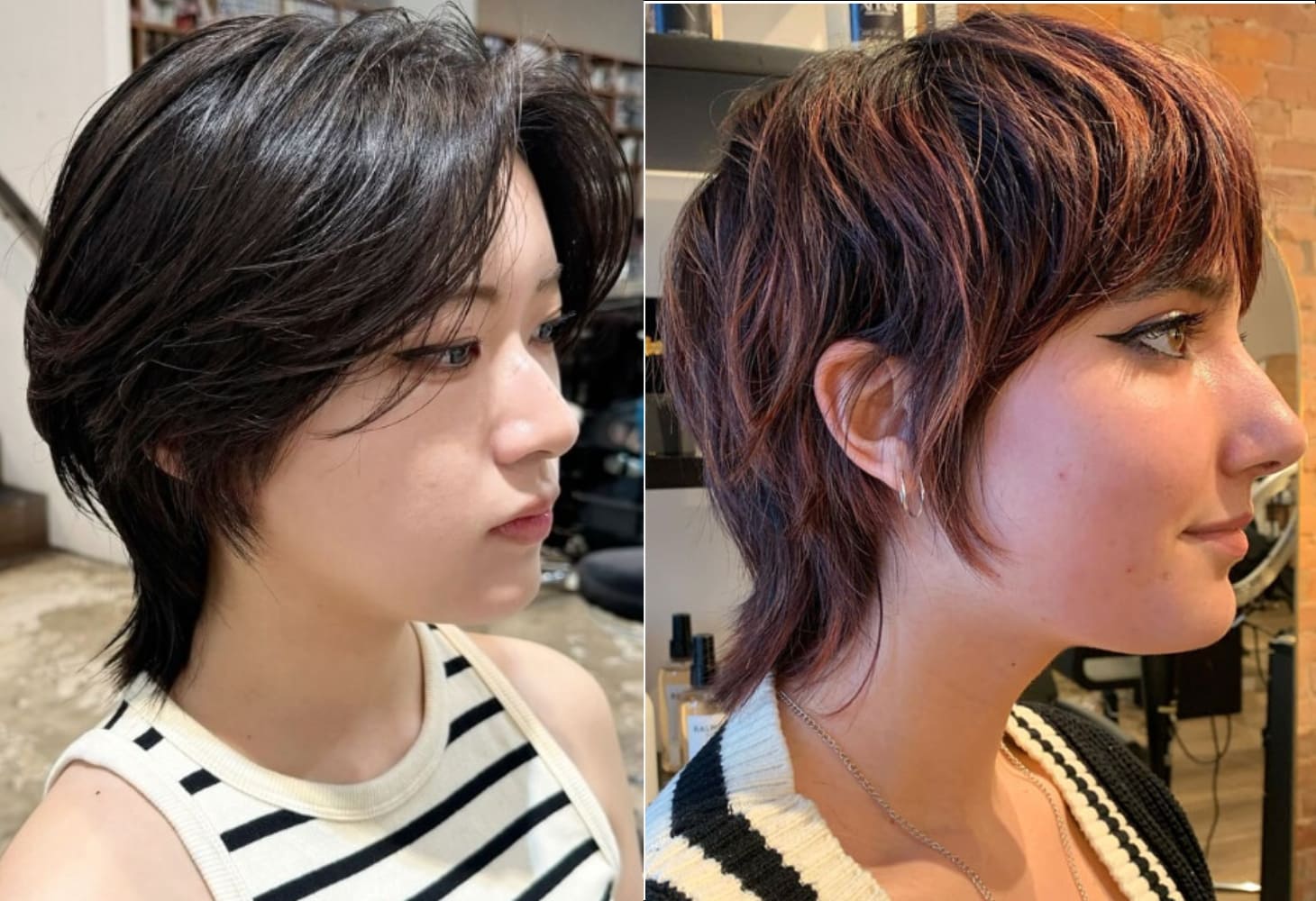 Kiểu tóc mullet pixie