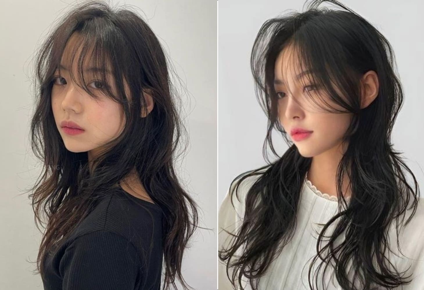 Kiểu tóc mullet nữ uốn xoăn lơi bồng bềnh nữ tính