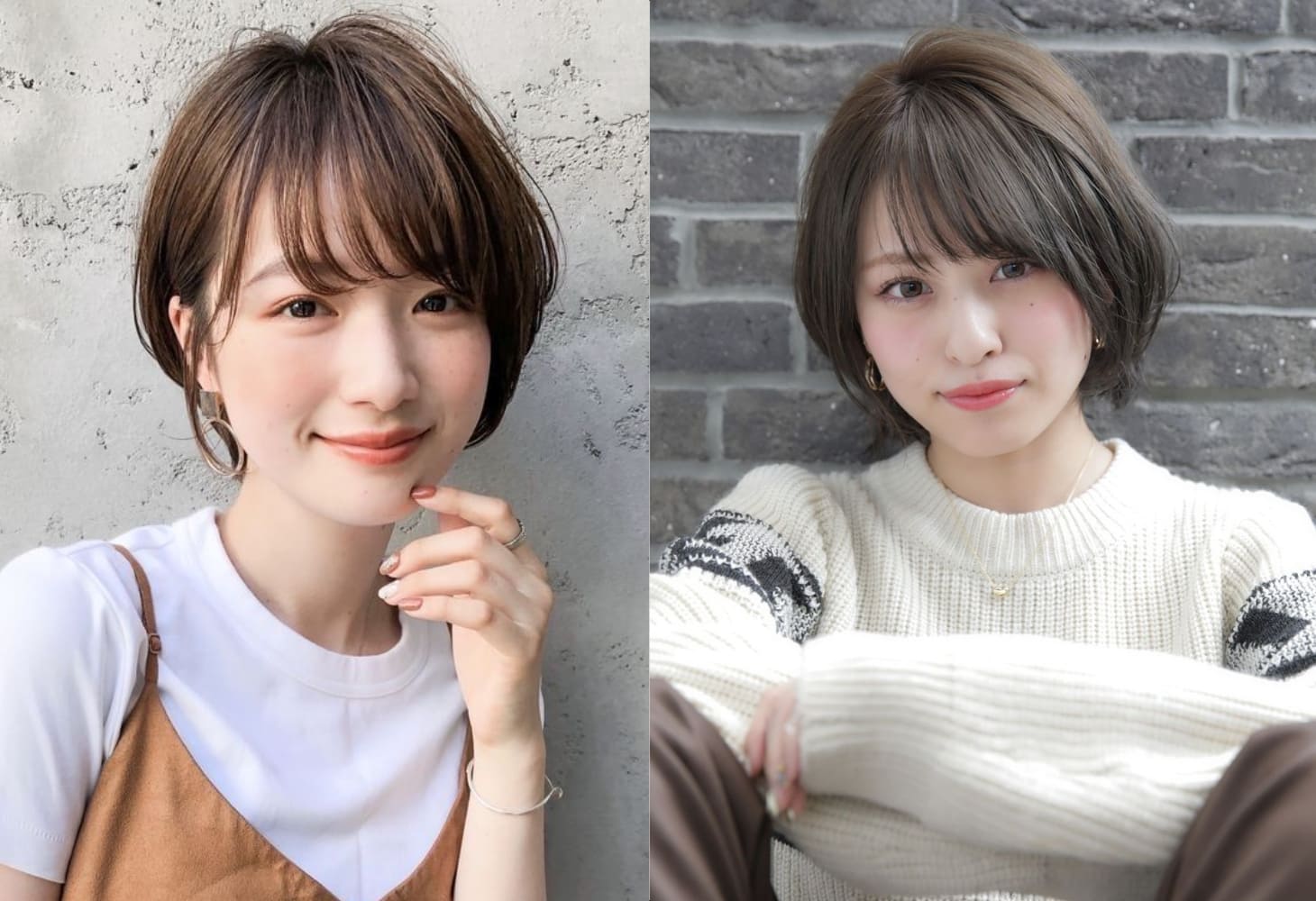 Kiểu tóc tém mái xéo che trán cao