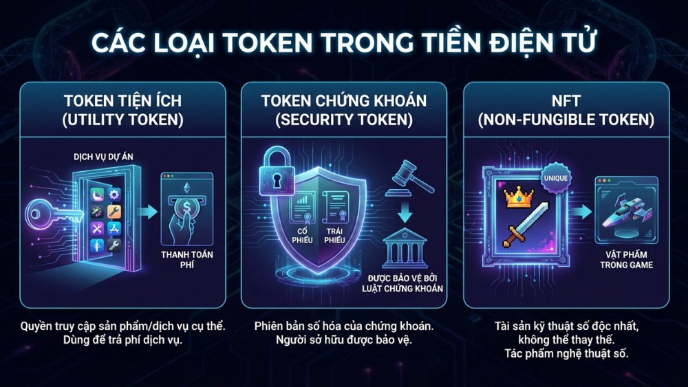 Token trong tiền điện tử (Crypto)