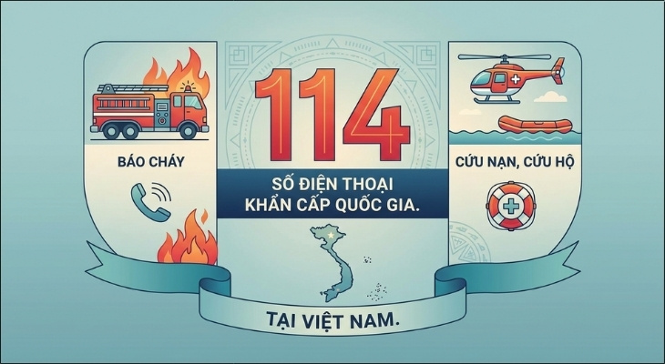 114 là đầu số điện thoại khẩn cấp quốc gia dùng để báo cháy và yêu cầu cứu nạn, cứu hộ tại Việt Nam 114 là đầu số điện thoại khẩn cấp quốc gia dùng để báo cháy và yêu cầu cứu nạn, cứu hộ tại Việt Nam