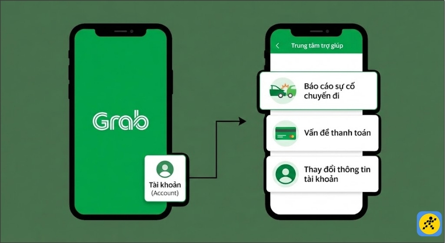 Sử dụng Trung tâm trợ giúp (Help Centre) ngay trên ứng dụng