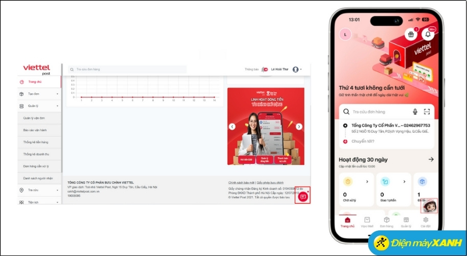 Thay vì tốn tiền cước gọi thoại, người dùng công nghệ hiện nay ưu tiên sử dụng App ViettelPost Thay vì tốn tiền cước gọi thoại, người dùng công nghệ hiện nay ưu tiên sử dụng App ViettelPost