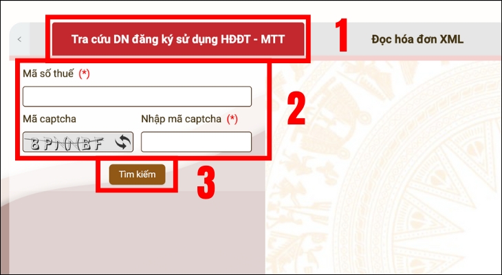 Hướng dẫn tra cứu doanh nghiệp đã đăng ký sử dụng hóa đơn điện tử