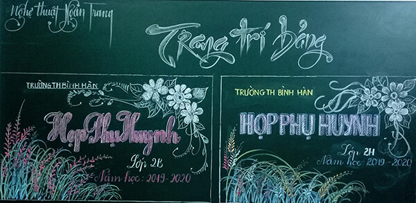 Trang trí bảng tổng kết năm học đẹp - 10