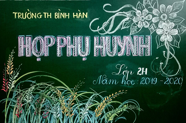 Trang trí bảng tổng kết năm học đẹp - 12