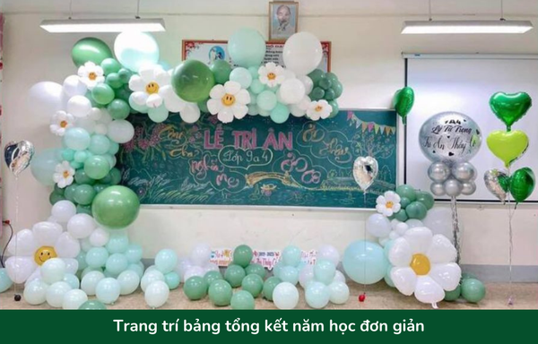 Bảng trang trí tổng kết năm học đẹp - 10