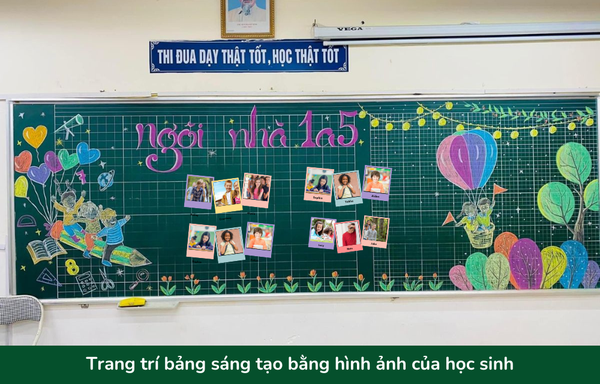 Bảng trang trí tổng kết năm học đẹp - 18