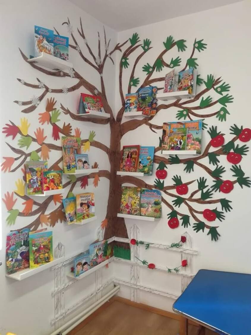 Hình minh hoạ trang trí lớp học mầm non 10 Hình minh hoạ trang trí lớp học mầm non 10