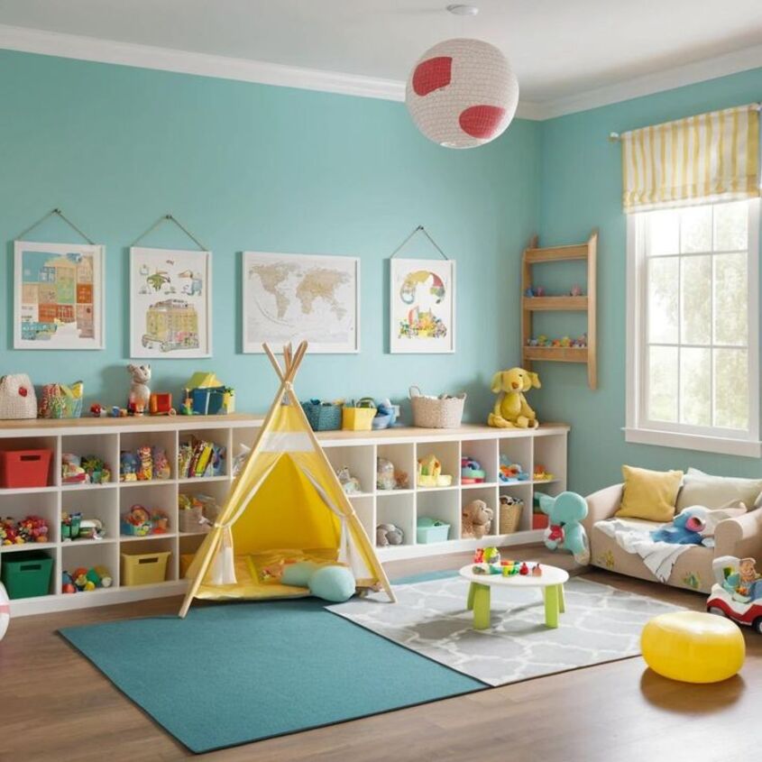 Hình minh hoạ trang trí lớp học mầm non 20 Hình minh hoạ trang trí lớp học mầm non 20