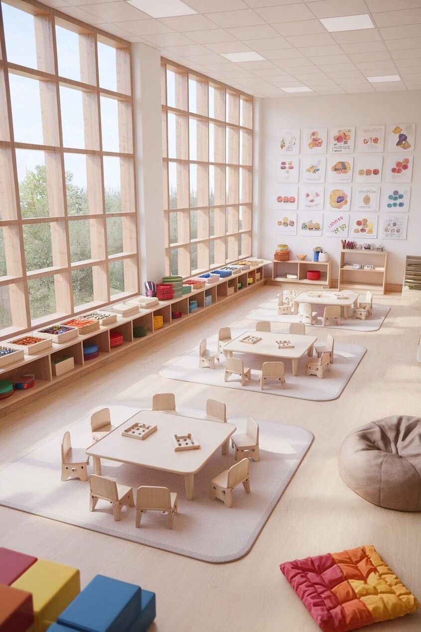 Hình minh hoạ trang trí lớp học mầm non 23 Hình minh hoạ trang trí lớp học mầm non 23