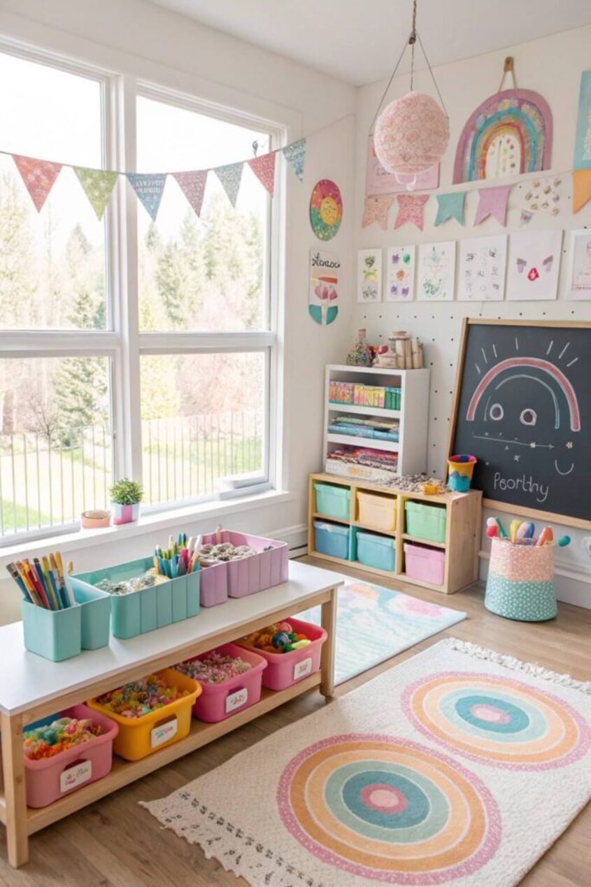 Hình minh hoạ trang trí lớp học mầm non 47 Hình minh hoạ trang trí lớp học mầm non 47