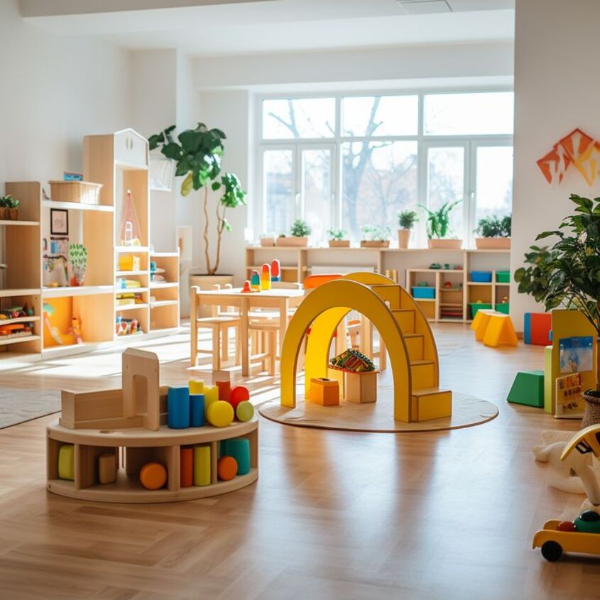 Hình minh hoạ trang trí lớp học mầm non 52 Hình minh hoạ trang trí lớp học mầm non 52