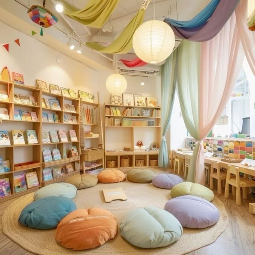 Hình minh hoạ trang trí lớp học mầm non 55 Hình minh hoạ trang trí lớp học mầm non 55