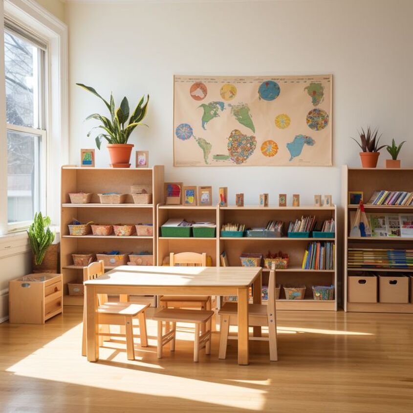 Hình minh hoạ trang trí lớp học mầm non 64 Hình minh hoạ trang trí lớp học mầm non 64