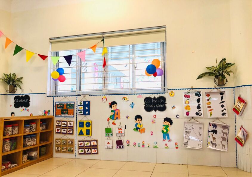 Hình minh hoạ trang trí góc steam mầm non 11