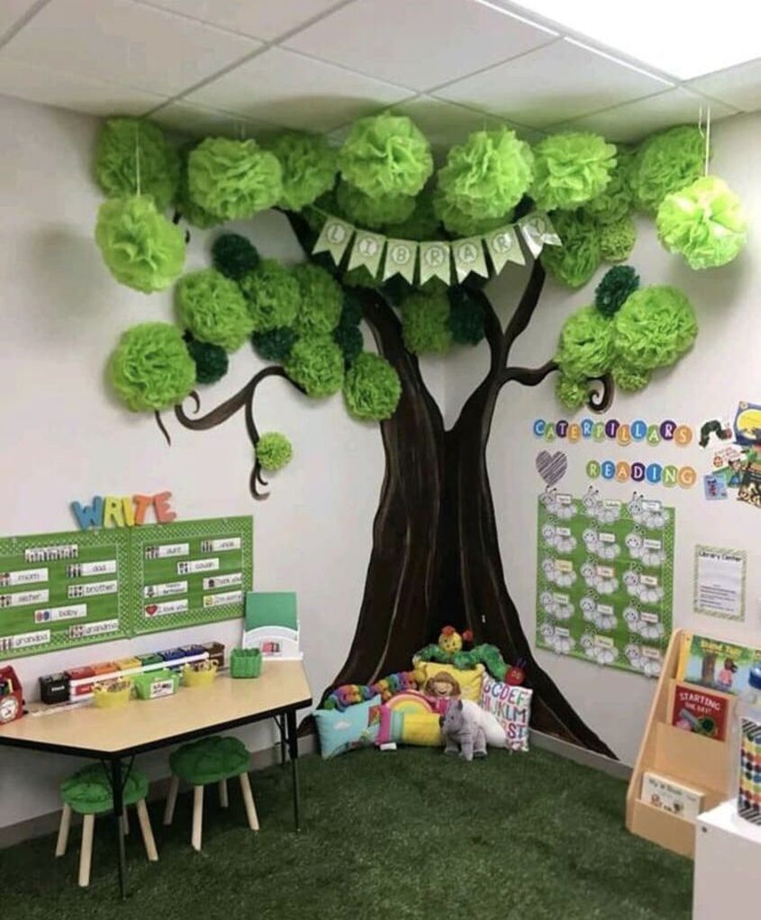 Hình minh hoạ trang trí góc steam mầm non 14