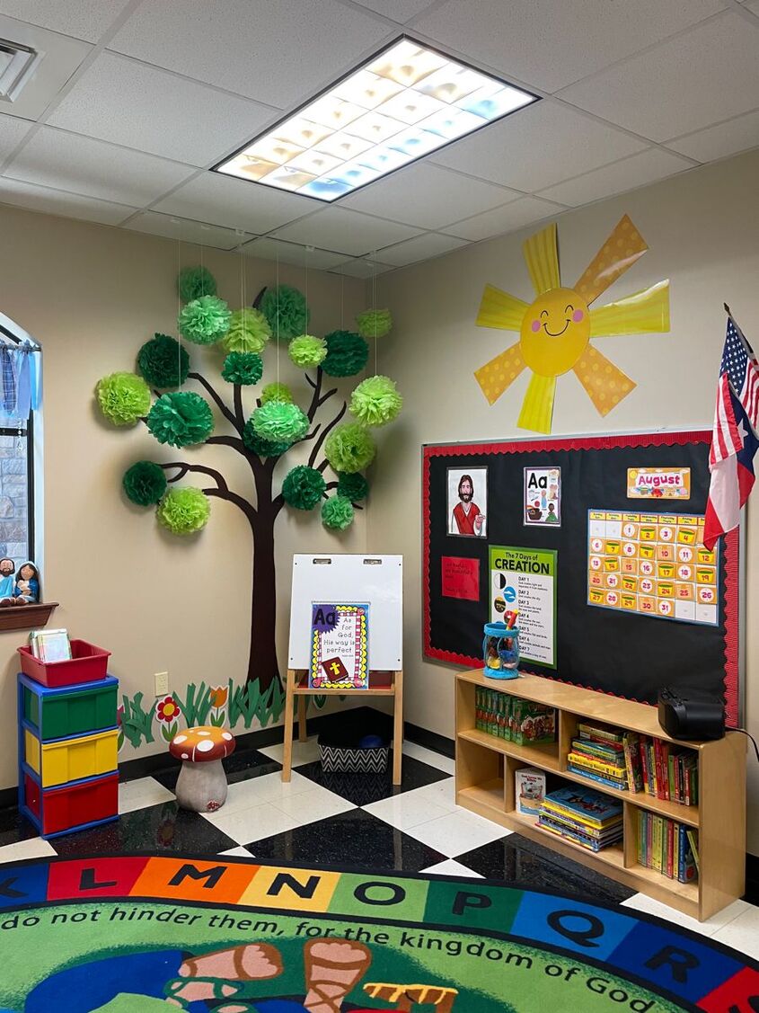 Hình minh hoạ trang trí góc steam mầm non 15