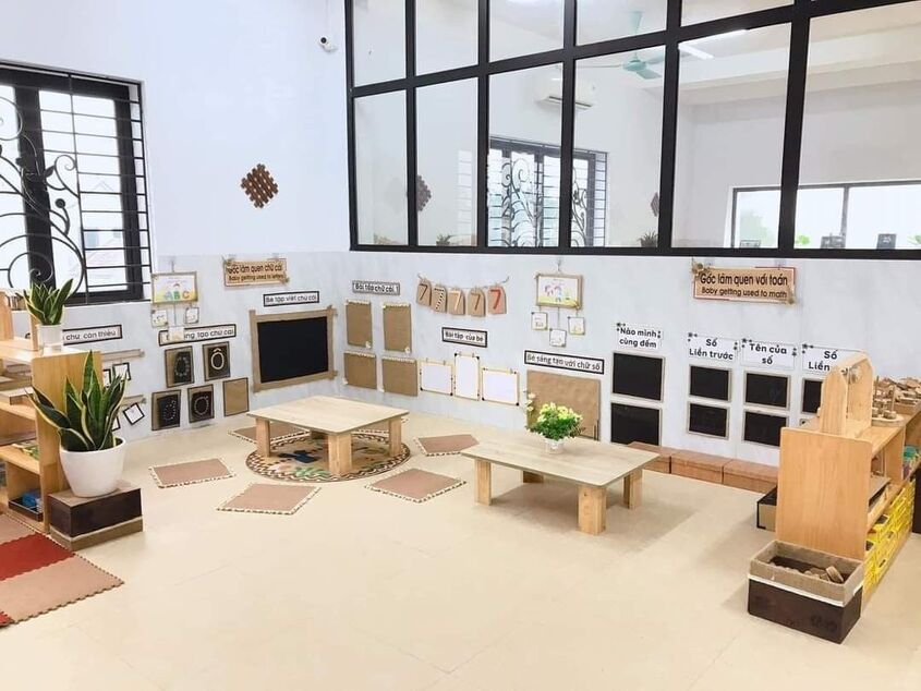 Hình minh hoạ trang trí góc steam mầm non 20