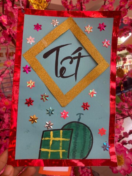 Mẫu trang trí thiệp Tết 28