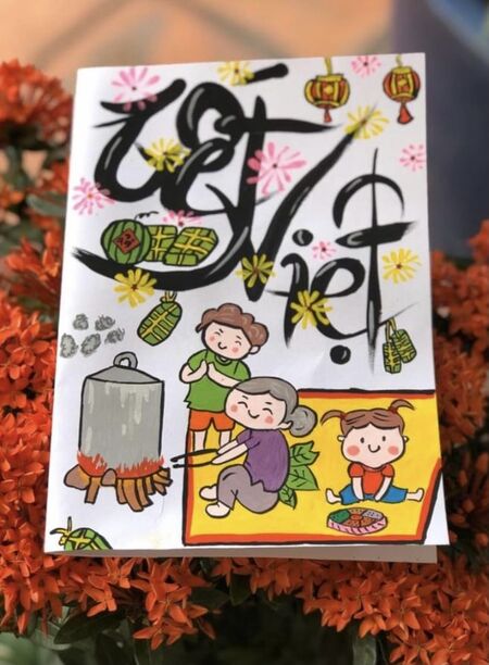 Mẫu trang trí thiệp Tết 6