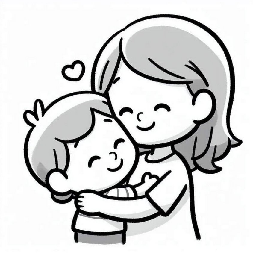 Tranh tô màu ngày 20-10 - 4 Tranh tô màu ngày 20-10 - 4