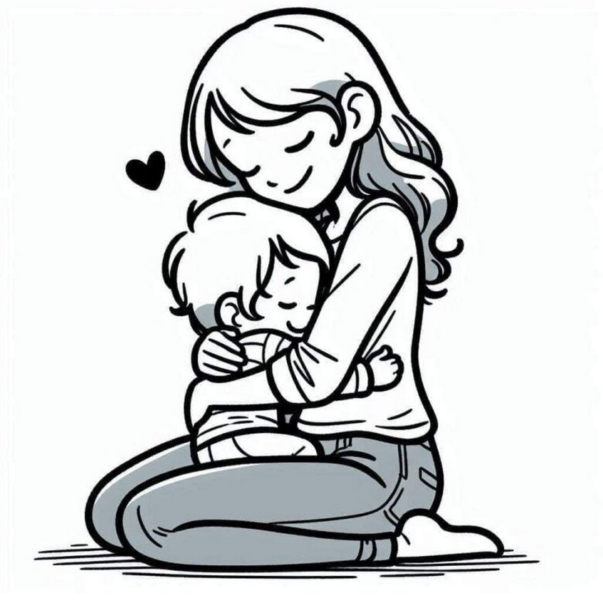 Tranh tô màu ngày 20-10 - 7 Tranh tô màu ngày 20-10 - 7