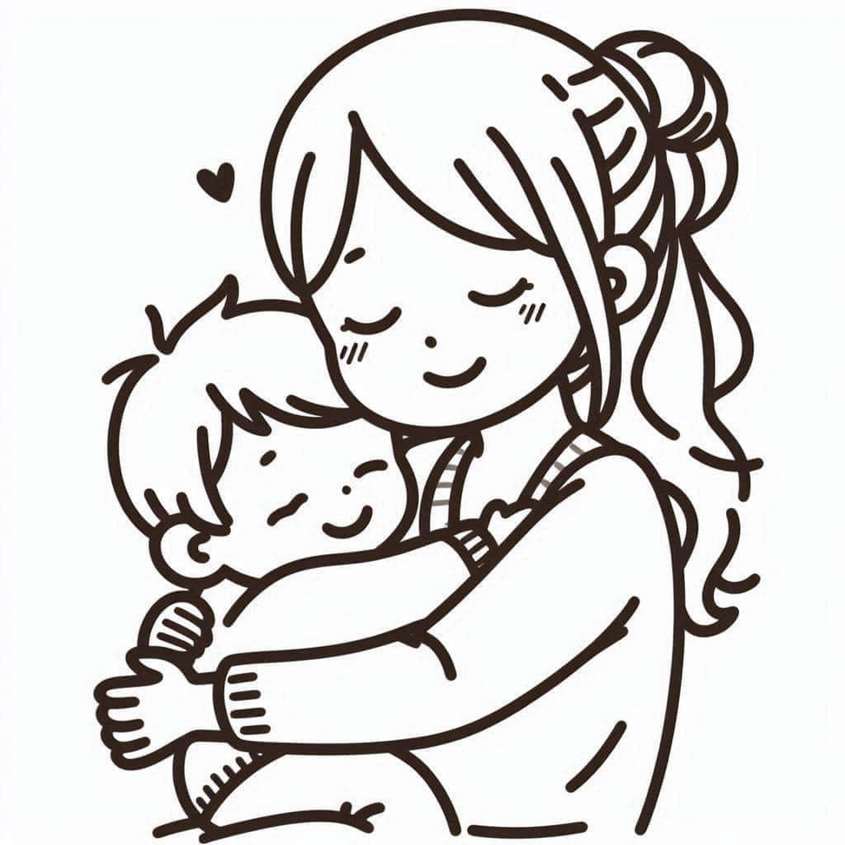 Tranh tô màu ngày 20-10 - 11 Tranh tô màu ngày 20-10 - 11