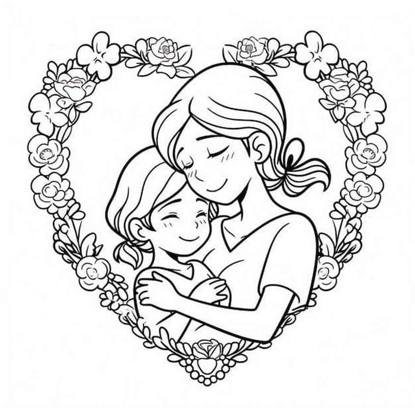 Tranh tô màu ngày 20-10 - 29 Tranh tô màu ngày 20-10 - 29