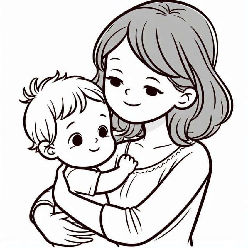 Tranh tô màu ngày 20-10 - 22 Tranh tô màu ngày 20-10 - 22