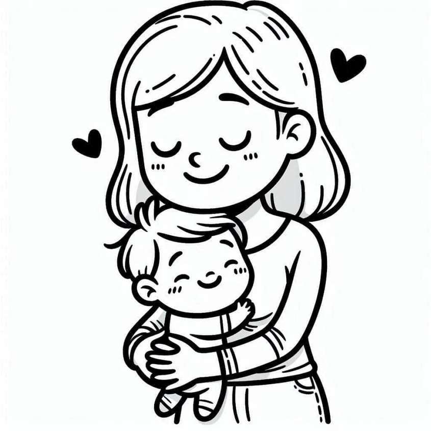 Tranh tô màu ngày 20-10 - 24 Tranh tô màu ngày 20-10 - 24