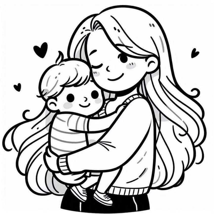 Tranh tô màu ngày 20-10 - 31 Tranh tô màu ngày 20-10 - 31