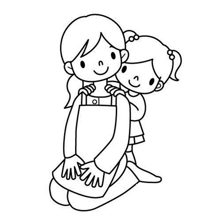 Tranh tô màu ngày 20-10 - 55 Tranh tô màu ngày 20-10 - 55