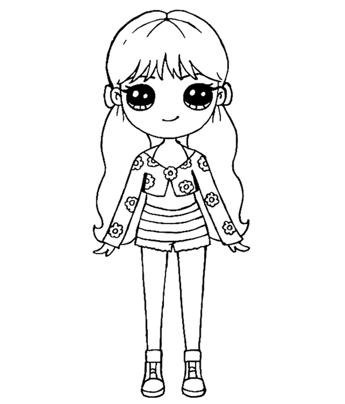 Tranh tô màu BLACKPINK chibi số 4