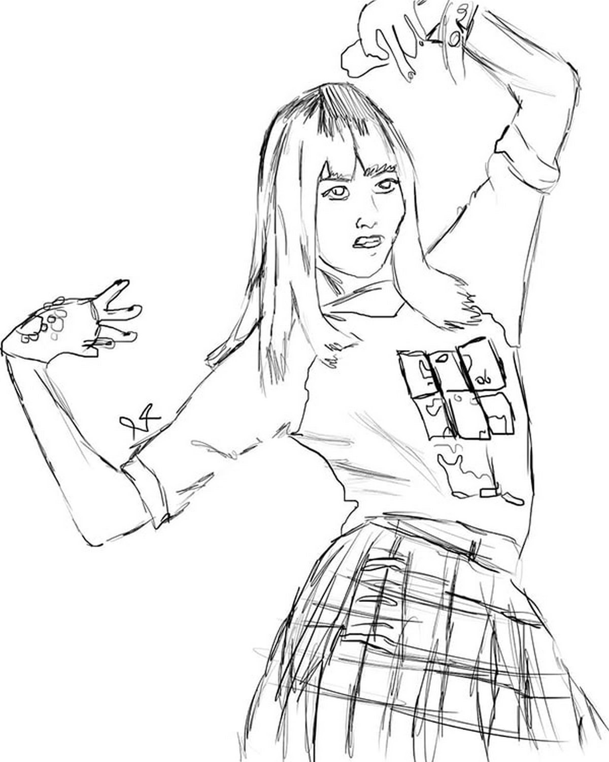 Tranh tô màu BLACKPINK Lisa